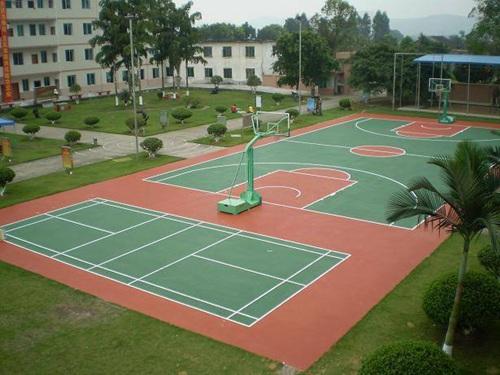 矽pu籃球場