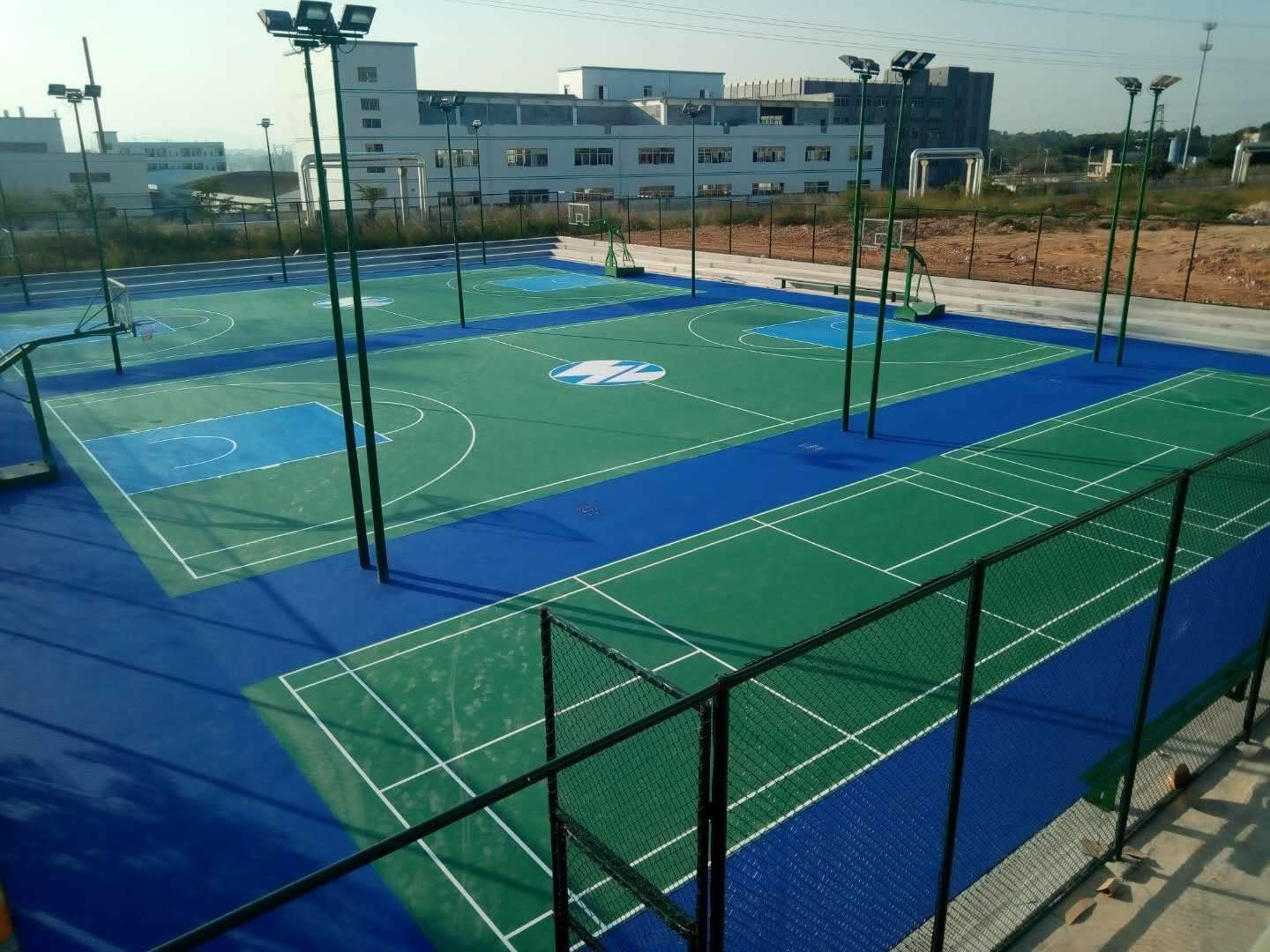 矽PU網球場 矽PU網球場