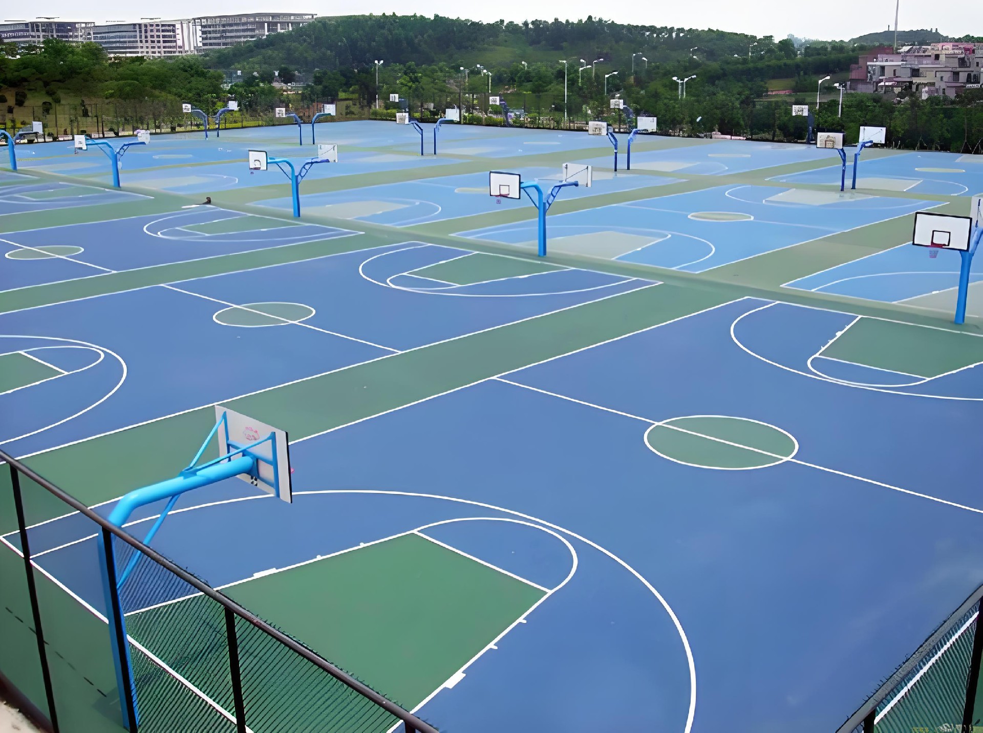 丙烯酸球場施工 丙烯酸球場施工